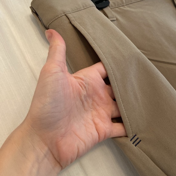 3 Adidas golf shorts. Good condition, navy, gray & khaki. Spandex blend stretchy - Picture 15 of 16